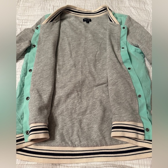 Splendid Sweatshirt Bomber Jacket - Size M - Picture 5 of 9